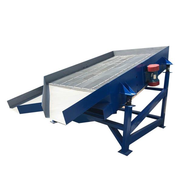 Full Automatic Vibrating Screening Machine Single Layer Sediment Stone Equipment 5.5kw