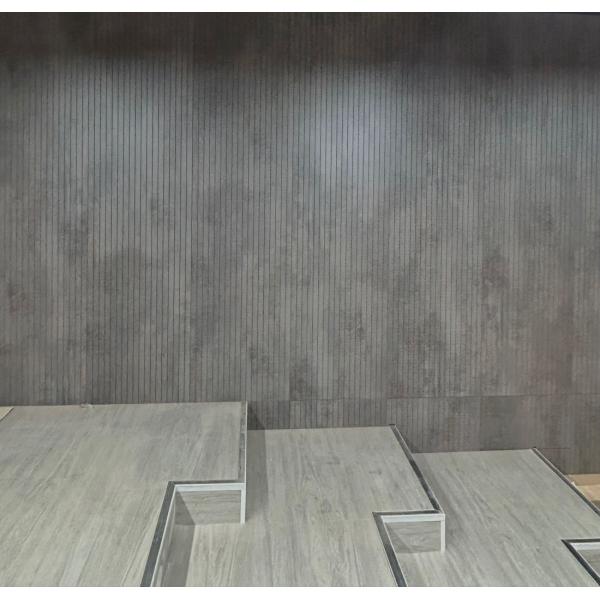 OEM Concrete Formica Grooved Acoustic Panel Wooden Soundproof Wall Panels