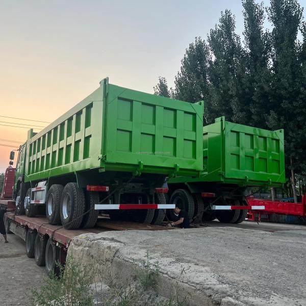 Подержанный Sinotruk Howo Dump Truck 12 Wheeler RHD 40tons Вторая рука 6X4 8X4 Правая кабина