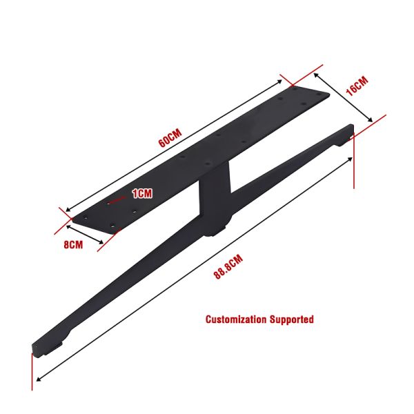 Light Luxury Metal Sofa Legs Heavy-duty Furniture Base Frame Accessories Support Feet Sofa Bed Legs