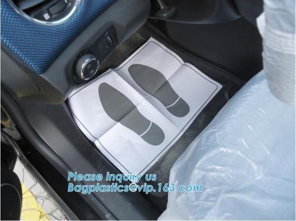 Disposable Fabric, Non-woven, Cover protectors, Cars Accessories Interior Decorative Cover, Airplane, Train, Bus