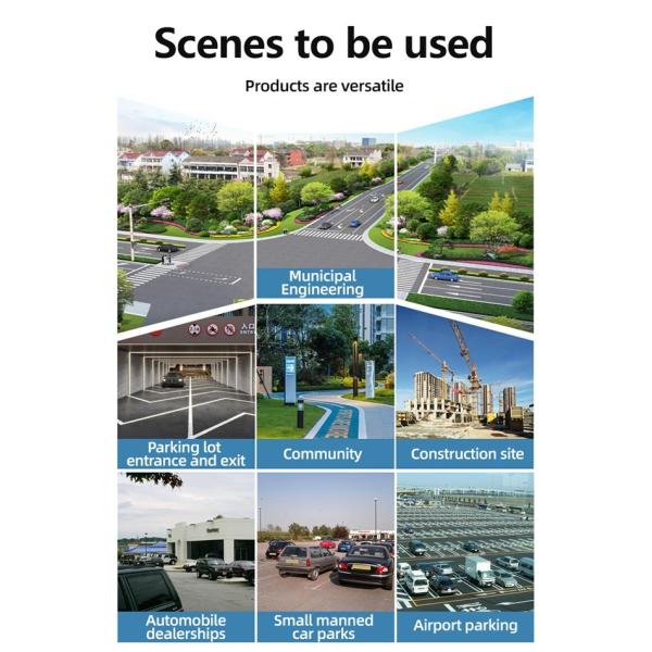 0.9S/3m Автоматическая система блокировки парковочных площадок