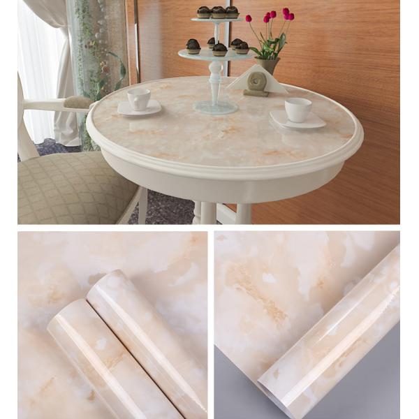 OEM Marble Adhesive Wallpaper Gold Marble Peel And Stick Wallpaper For Bathroom