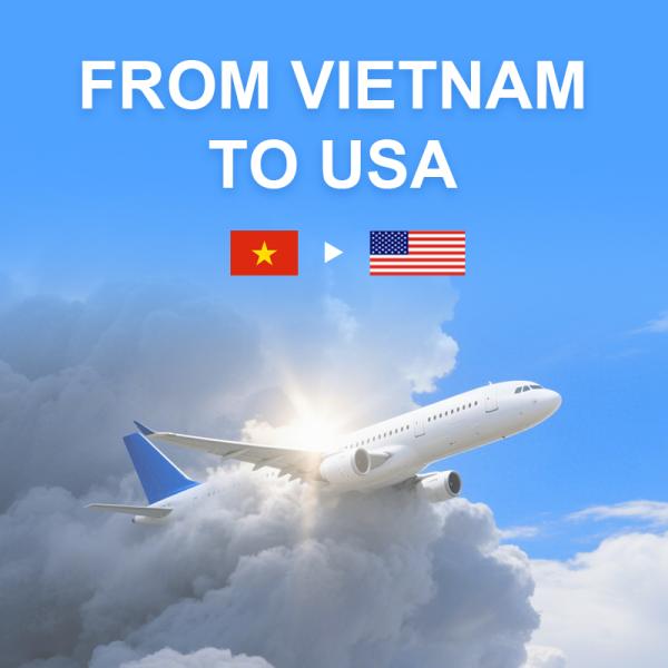 Services d'expédition de fret aérien du Vietnam vers les États-Unis, porte-à-porte, aéroport à aéroport, porte-à-aéroport
