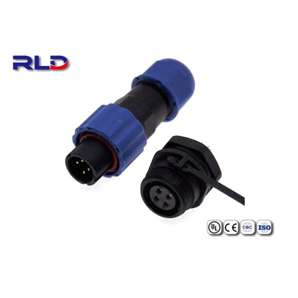 Промышленная M13 продетая нитку штепсельная вилка авиации соединителя разъем-вилки Ip68 водоустойчивая