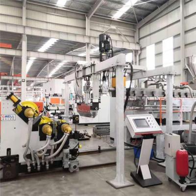 Máquina de fabricação de placas de mobiliário laminadas PETG Linha de extrusão de folhas decorativas