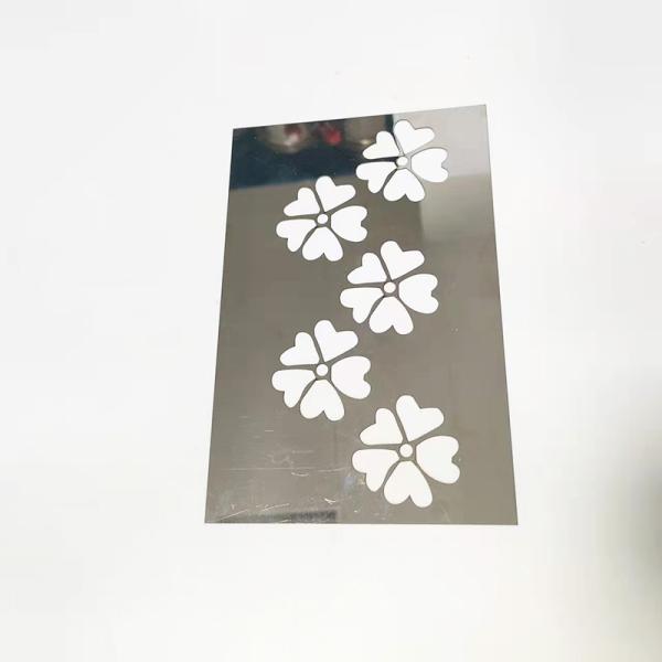 Decorative Laser Engraving Stainless Steel Models Laser Cut Pattern