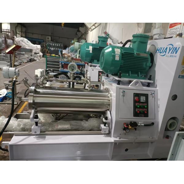 SC Wet Grinding Bead Mill Machine Agricultural Pesticide With 50 /100 Liters Chamber