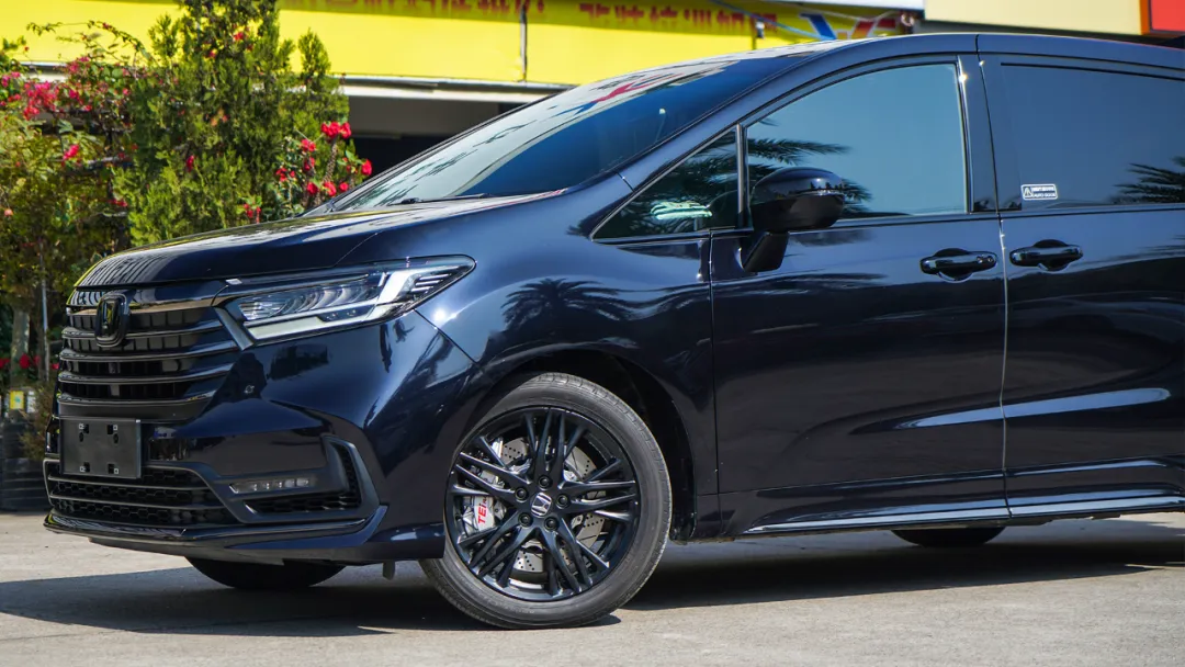 Передний большой тормозный комплект 6 поршневого калибра с 355x28мм ротором BBK автоматическая тормозная система для Honda Odyssey 18 дюймового автомобильного ремня