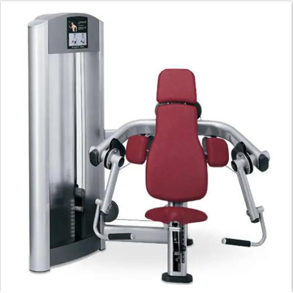 Commercial and Home Gym Fitness Equipment Steel Pin-Loaded Bicep Machine for Chest Back Shoulder Leg Training