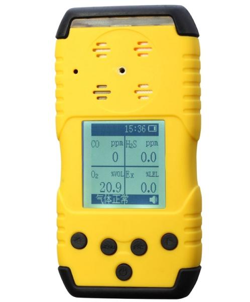 CO,O2,H2S,EX portable multi gas detector analyzer