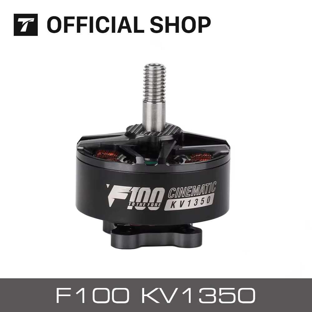 T-Motor F100 1350kv 1100 5-6s Brushless 2810 Long Range Cinematic Rc Racing Drone Motor