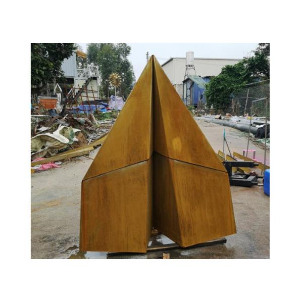 Логотип Кортен на открытом воздухе украшения изготовленный на заказ стальной, изготовленный на заказ логотип