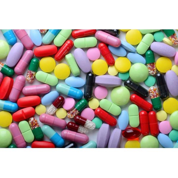 100cc 120cc Plastic Bottle for Pills Capsules Transparent Blue PET Refillable Plastic Solid Powder Pill Medicine bottle