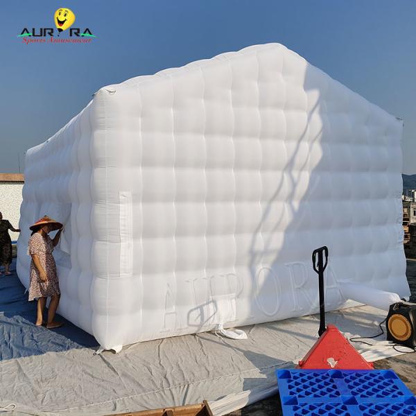 Commercial Backyard Inflatable Nightclub Tent Portable Inflatable Air Cube Tent