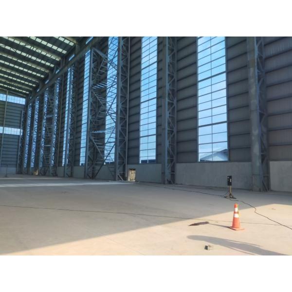 7-9 Grade Earthquake Resistant Steel Structure Warehouse with Painted And Galvanized Steel Frame and Q235B Q345B Grade