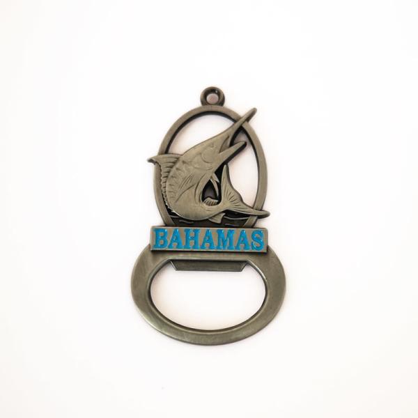 Bahamas Soft Enamel Metal Bottle Openers Antique Silver Bottle Opener As Tourist Gift