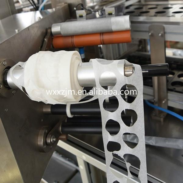 Industrial Coffee Capsule Filling And Sealing Machine Two Lanes K - Cup