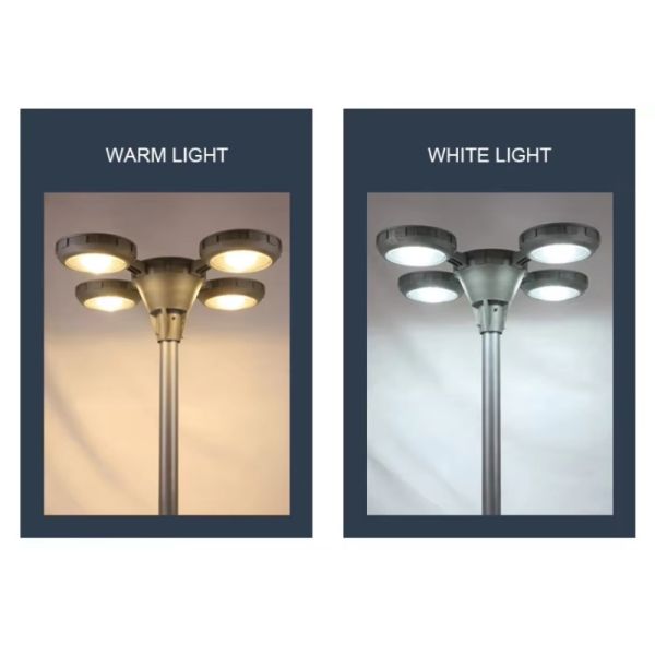 Waterproof Solar Lights with Remote Control Dusk to Dawn Outdoor Lighting