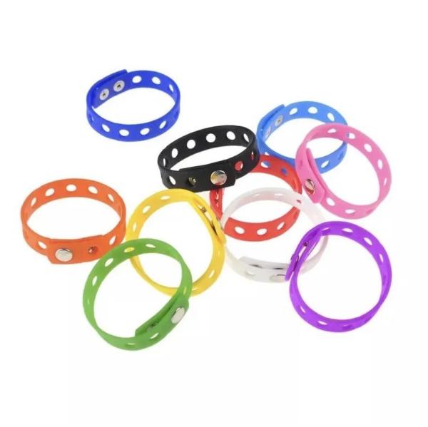 Silk Screen Printing Custom Logo Scented Silicone Bracelet for Other Activities Usage