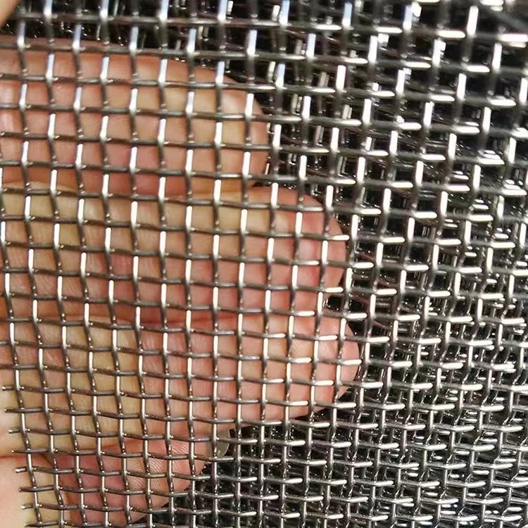 65mn 45# Manganese Steel Woven Crimped Wire Mesh