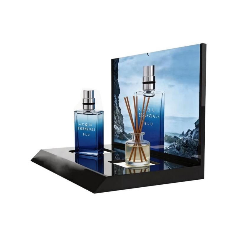 Countertop Perfume Acrylic Cosmetic Display Stand Makeup Organizer Holder For Shop