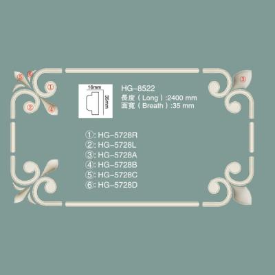 Decorative PU Wall Moulding HG-5728