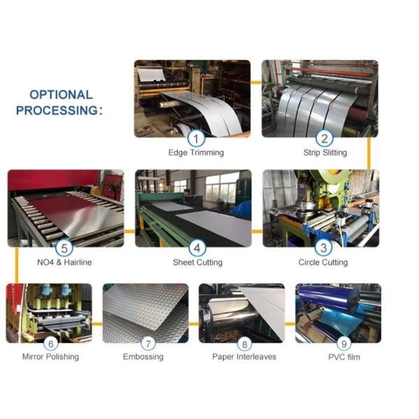 ASTM 240 Duplex Stainless Steel Sheets S32205 S32750 For Humid Environment