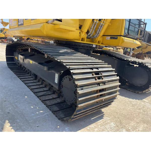 Дешевый подержанный японский экскаватор Komatsu PC200-8 Crawler Excavator с 800мм треком
