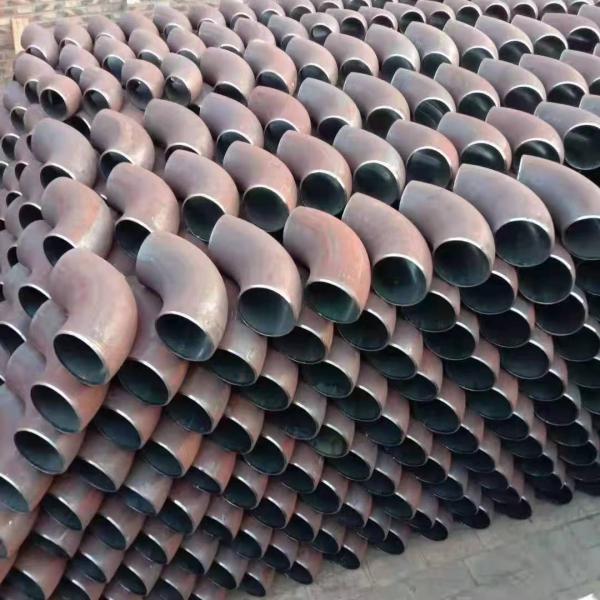 90 Degree Forged Steel Elbow 8 Inch ASTM A860 WPHY 60 Black Oil Galvanized