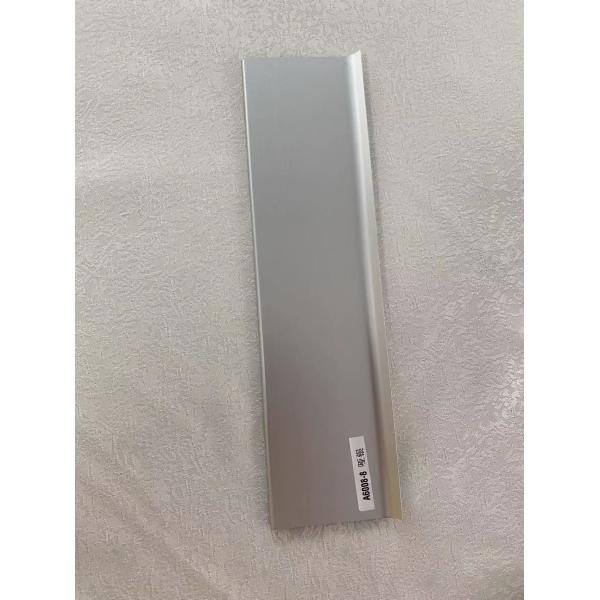 80mm Brushed Gold LED Aluminum Profile Skirting Baseboard for Wall and Floor Trim