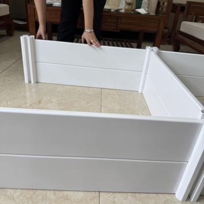Stylish Waterproof Planter Box Pvc Landscape Decoration Easy To Clean