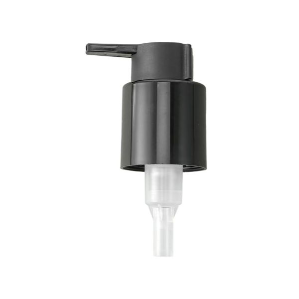 24/410 28/410 Custom Black and Cream PP Nozzle Cream Pump Short and Long Nozzle Aluminum-Plastic Cap