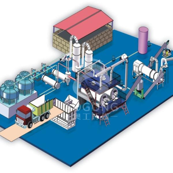 High Capacity Poultry Waste Rendering Plant / Chicken Waste Rendering Plant