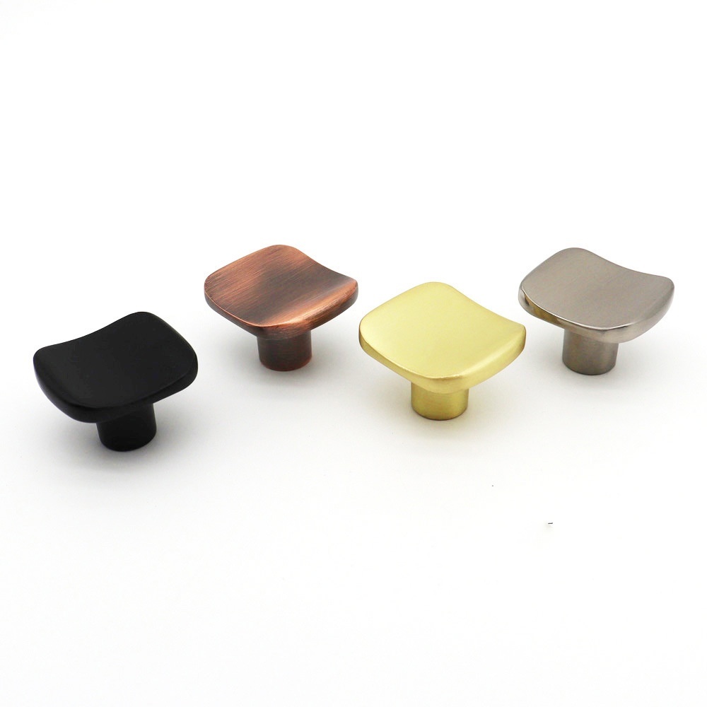 Gold Tapered Drawer Handles Wardrobe Cabinet Doors Furniture Zinc Alloy Handles