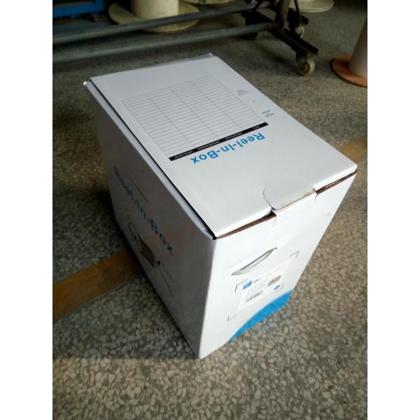 Copper 23 American Wire Gauge category 6 utp cable 0.5mm PVC 305m