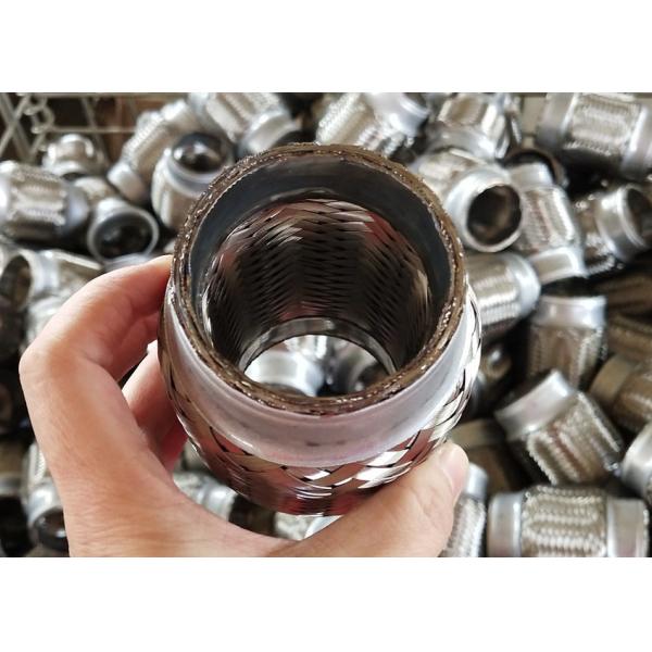 Auto Engine Parts 51 X 200mm 201 Stainless Steel Exhaust Flex Pipe