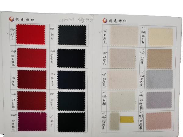 Customizable Lattice Single Sided Wool Fabric for Casual Suits and Coats