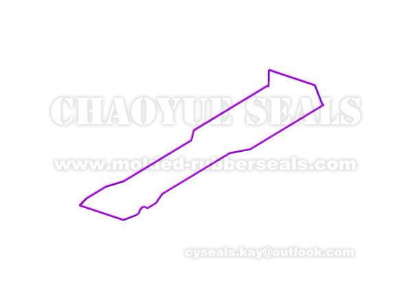 Colorful Large Rubber Gasket Washer Seal Acetylene Sulfur Isobutanol Resistance