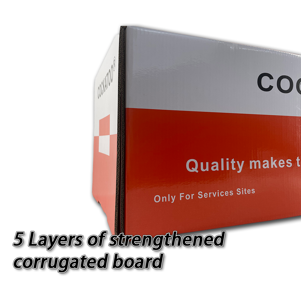 New Original Custom Design Auto Parts Packaging Corrugated Board Flexography Paper Box Glossy Lamination Folder Type Custom