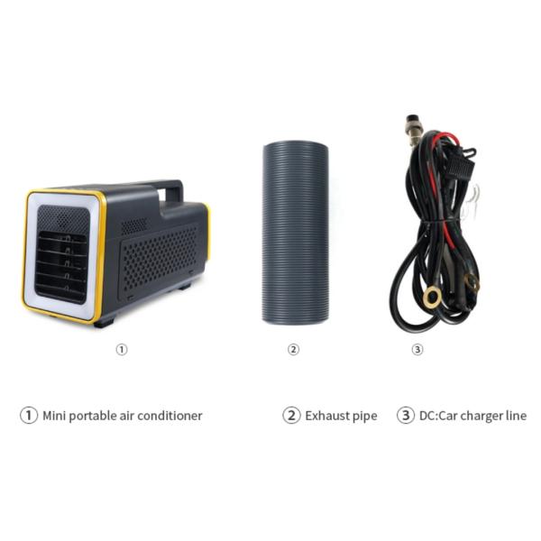 компрессор кондиционеров шатра 24V 12V автоматический охлаждая 1100BTU