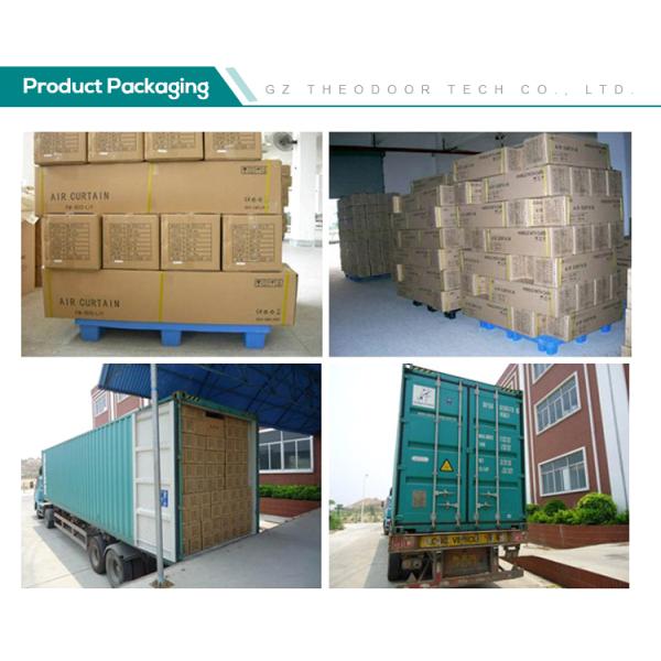 S7 Series Air Curtain 0.9m to 2m Door 220-240V AC Motor