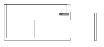 A2516.UV Cabinet Sterilization Lamp, Aluminum+PC, 200~900(L)x40.3(W)x8.6mm(H), Ra≥90, DC12V / DC24V