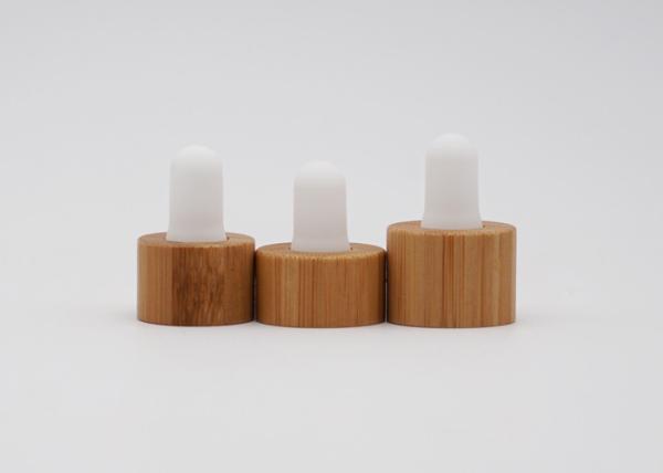 18/410 20/400 20/410 de tampão do conta-gotas para o empacotamento cosmético de bambu