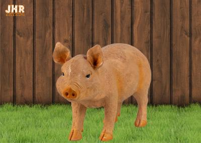 Home Decor Life Size Polyresin Animal Figurines Pig Sculpture Floor Statue