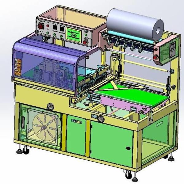 PLC машины для упаковки коробки пластиковый герметизируя машину упаковки сокращения фильма POF автоматическую