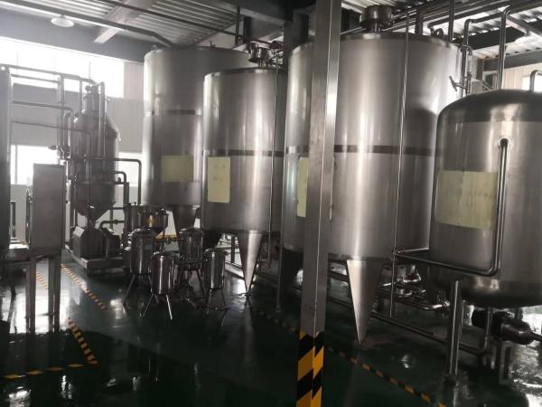Máquina de enchimento de iogurte completa de 500L-10000L de capacidade para produção em larga escala