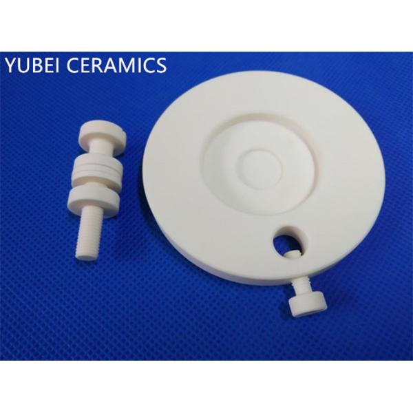 Insulating Alumina Ceramic Disc Customized Size ISO9001 Approved