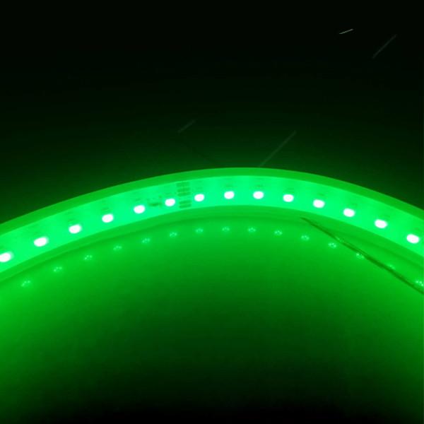 SMD5050 Led Stripes Lighting in Tunnel High Quality AC220V Silicone Horse Race Luces Led 60 IP68 Light Strings