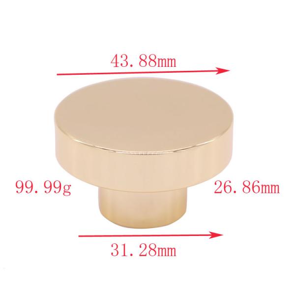 Cápsulas de perfume del top redondo para el cuello de la botella de cristal de FEA 15, cápsulas del metal